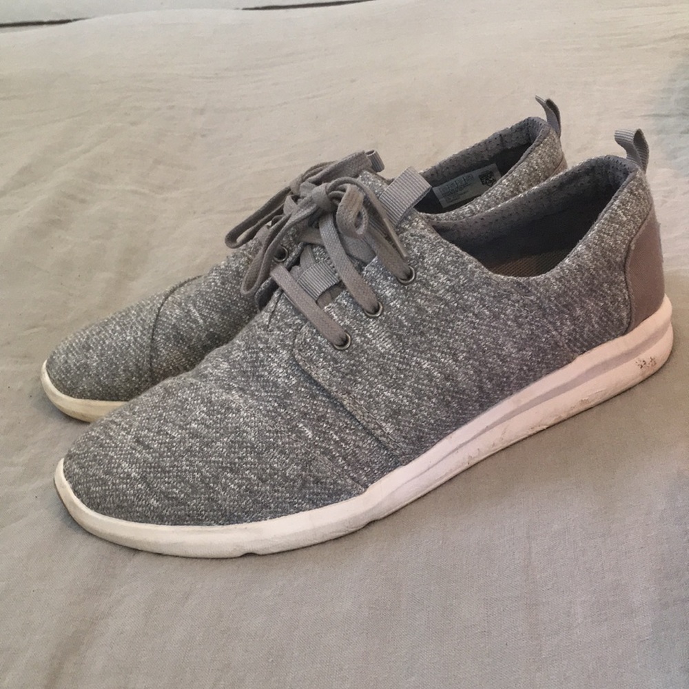 Toms tennis shoes!